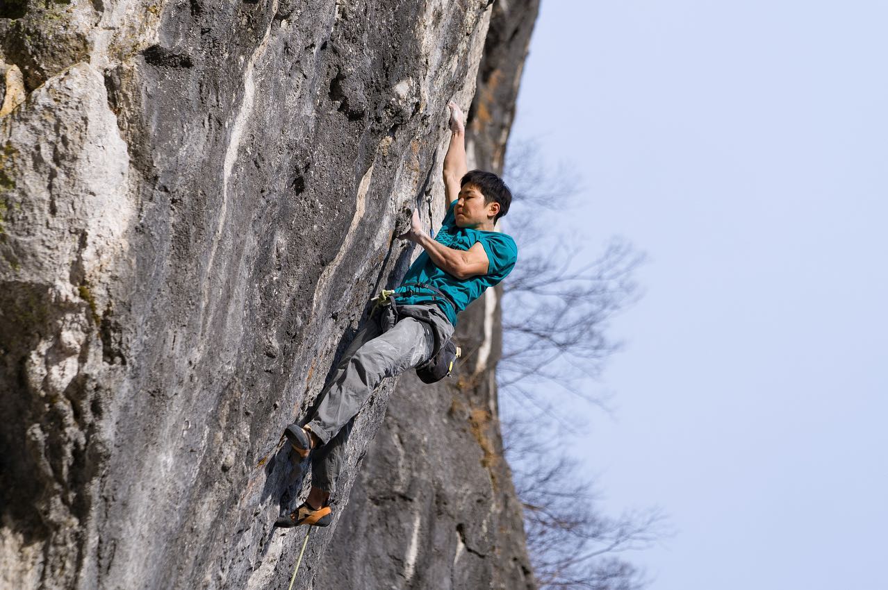 本間大晴、Flat Mountain（5.14d/15a）を第5登 | 山と溪谷社の